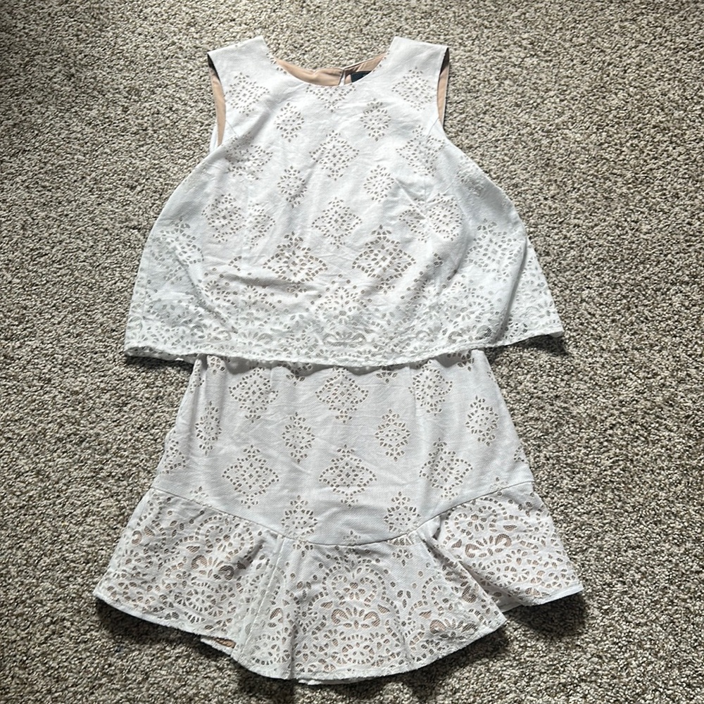 BCBG White Dress